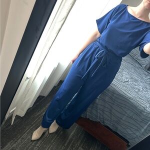 Elegant Blue Jumpsuit